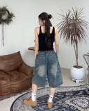 Hennen Carpenter Bermuda Denim Pants