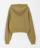 Meln Lettering Cropped Hoodie