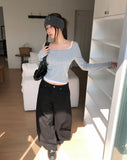 Mako Color Matching Layered Long Sleeve