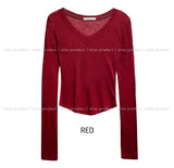 Lynch deep V layered long sleeve