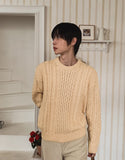 Forre Cable Heavy Round Knit