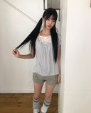 Zeku Low-Rise Cargo Shorts
