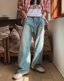 Bard Brush Washed Denim Pants