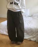 [Brushed] Kane Thick Cotton Cargo Pants