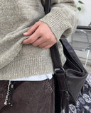 Debes Leather Crossbody Bag