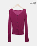 Cieron Tencel Button Cardigan