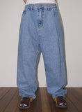 TUCK WIDE DENIM