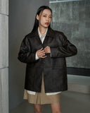 Classic Pocket Leather Jacket