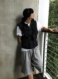 Summer Rain Nylon Hood Vest
