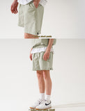 Button short pants