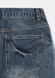 PINCH WIND SEMI WIDE DENIM PANTS