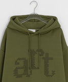 Talb Brushed Printing Over Hoodie