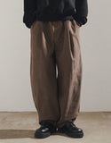 Cotton Peach Wide Banding Pants