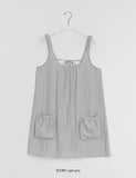 Hyons Layered Cargo Sleeveless One Piece