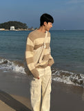 Odeep Wool Stripe Knit