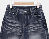 Kawil Washed Wide Denim Pants
