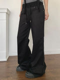 T-Shion Rivet Pocket Banding Bootcut Pants