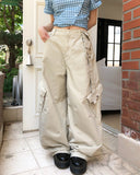 Malta Hip Sack Pocket Diagonal Cargo Pants