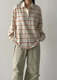 Rugby Stripe Overfit T-Shirt