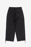 Bont snap pocket loose denim pants