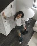 Suke Vintage Washing Denim Pants