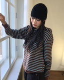 Nakita Stripe Hooded Knit