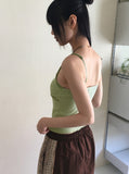 Neck String Incision Color Matching Zip Up