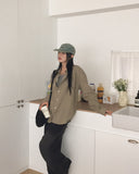 Juen Slim Long Round Long Sleeve T-shirt