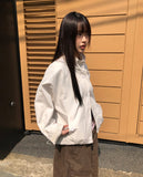Serum High-Neck Button Field Jacket