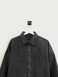 Pigu Dying Boxy Fit Shirt Jacket