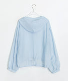 Lilgens Summer See-through Hood Shirt