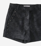 Stud Corduroy Shorts
