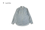 Myua Boxy Fit Denim Pocket Shirt Jacket