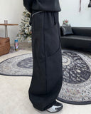 Allen two-pocket brushed banding pants