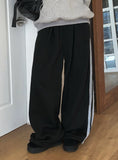 Dare Brushed Color Matching Lace Line Training Pants