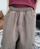 Rowoon Cargo Bermuda Banding Pants