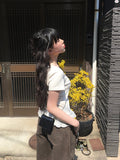 Jame Frill Tiered Short Sleeve T-Shirt