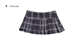 Regen Check Mini Skirt Pants