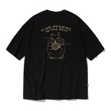 Crunch Embroidery Short Sleeve Tee