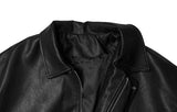 Milan Overfit Leather Blouson Leather Jacket
