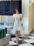 Raylin Cape Shawl Flare Mini One Piece (Belt Set)
