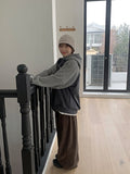 [unisex] Ninico Banding Corduroy Wide Pants