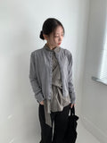 Lekin Button Round Cardigan