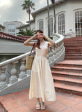 Morind Layered Sleeveless Long One Piece