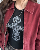 Off Dyeing Crop Work Jacket