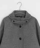 Pulky 2oz Quilted High Neck Half Coat