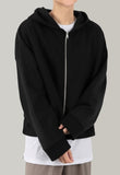 Caff hood zip-up