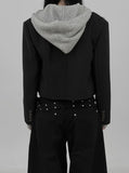 Dea one-button crop jacket