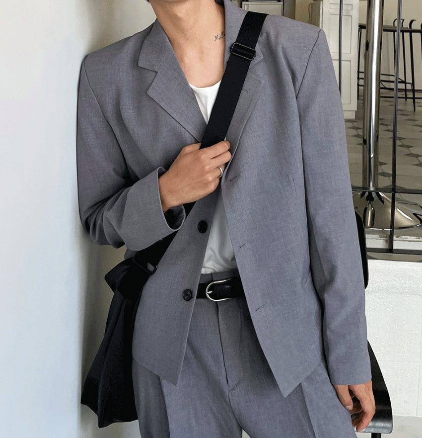 【COSYHARU】Encanto Cropped Blazer - Setup COSYHARU (コシハル) - エンカントクロップドブレザー