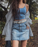 Iru Stripe Seersucker Overshirt